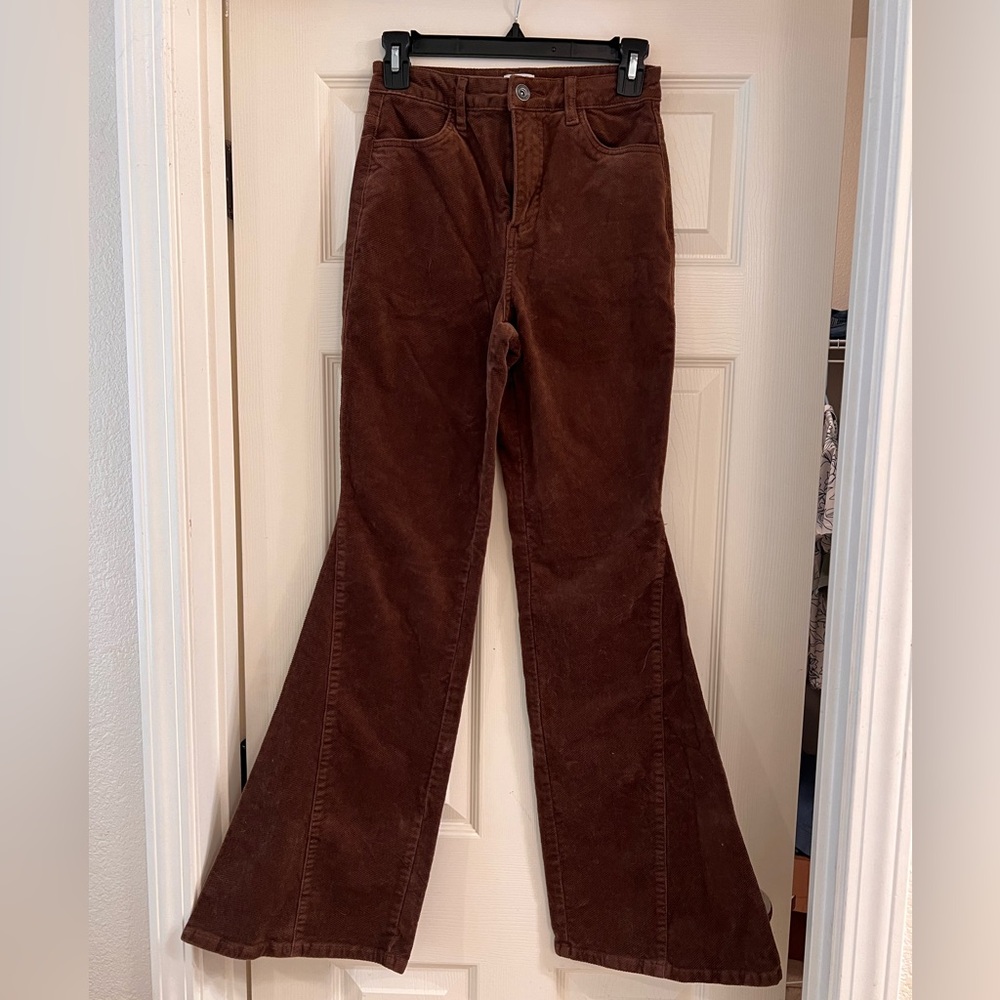 bellbottoms Brown corduroy